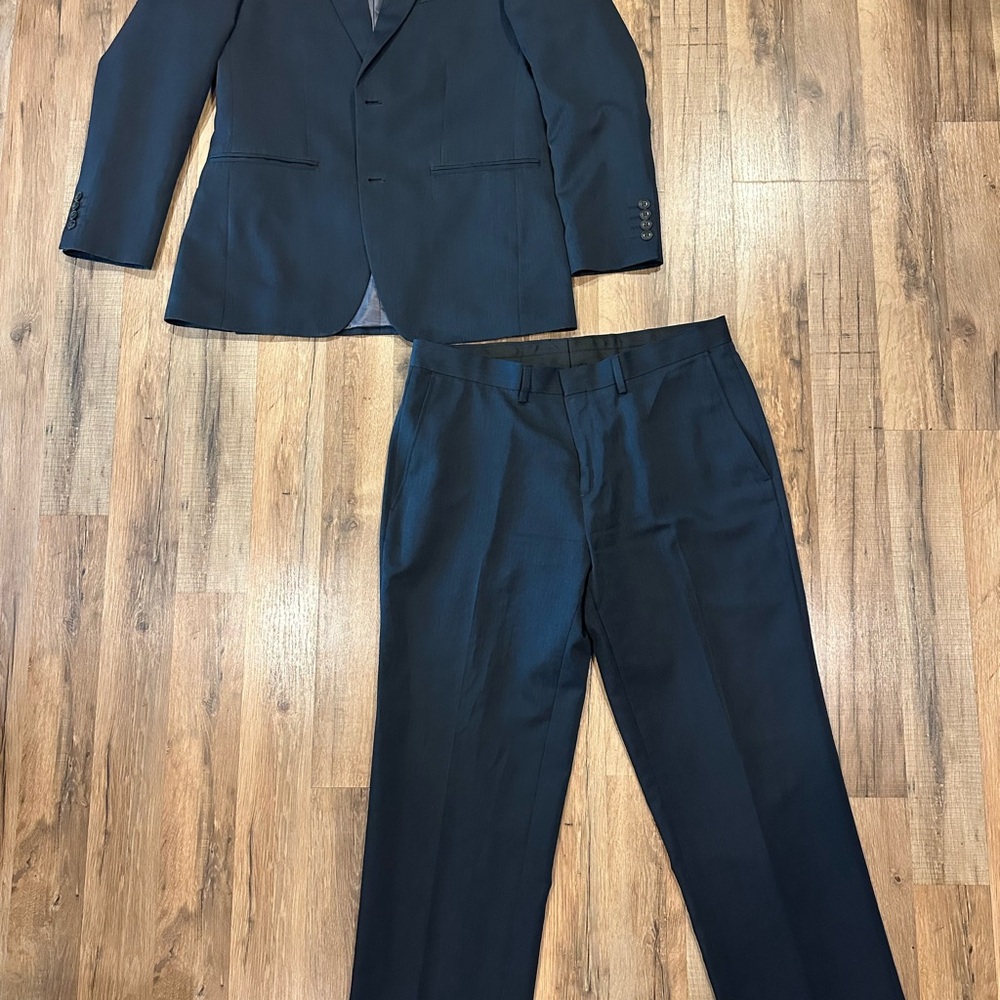 Men's Classic Black Suit